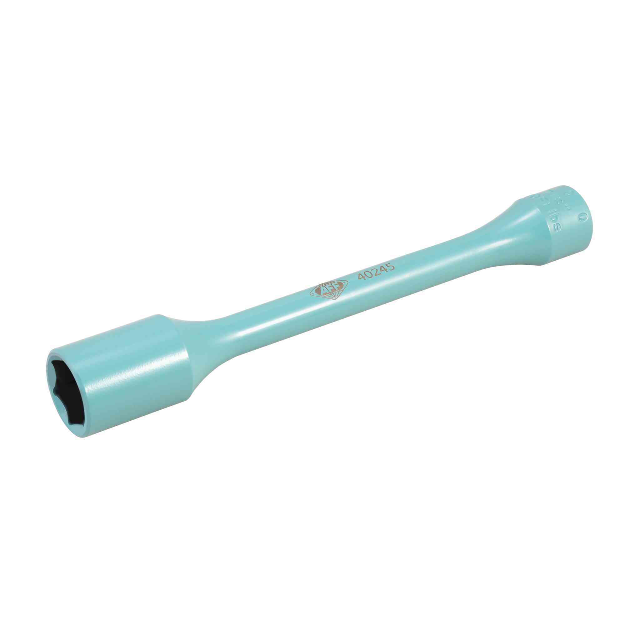 American Forge & Foundry Torque Limiting Socket — 1/2in. Drive, 22mm (7/8in.), 140 ft.-lbs., Aqua, Model# 40245